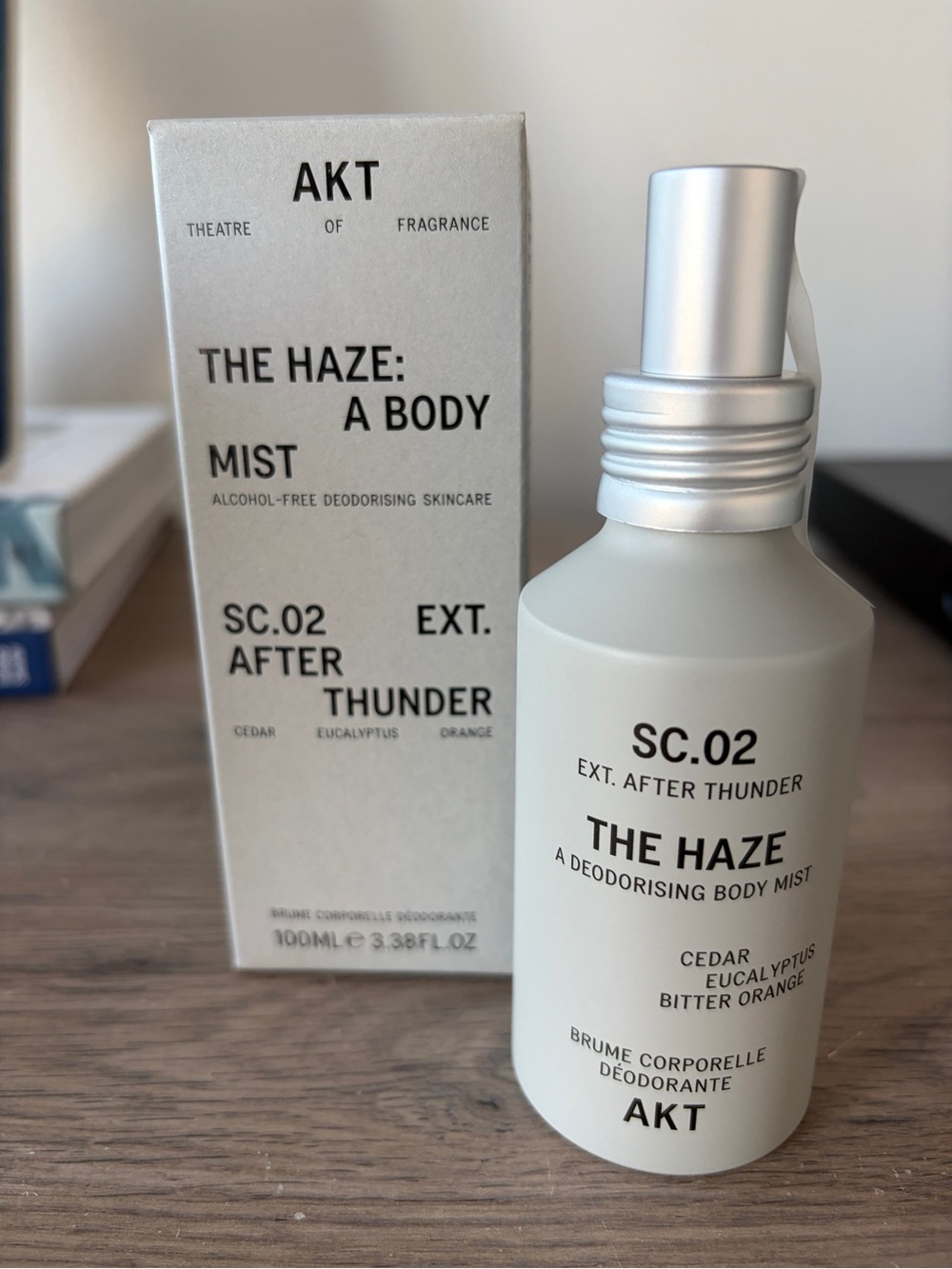 Brand New AKT The Haze Deodorising Body Mist